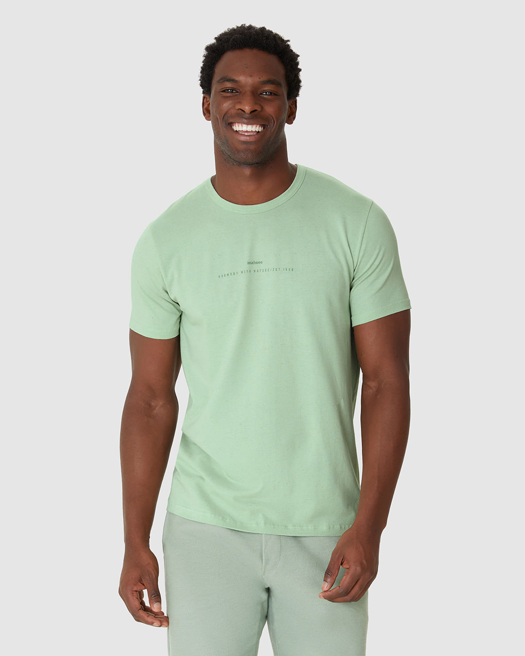 Camiseta Masculina Estampa Frontal E Costas Em Malha Linho - Imagem 19