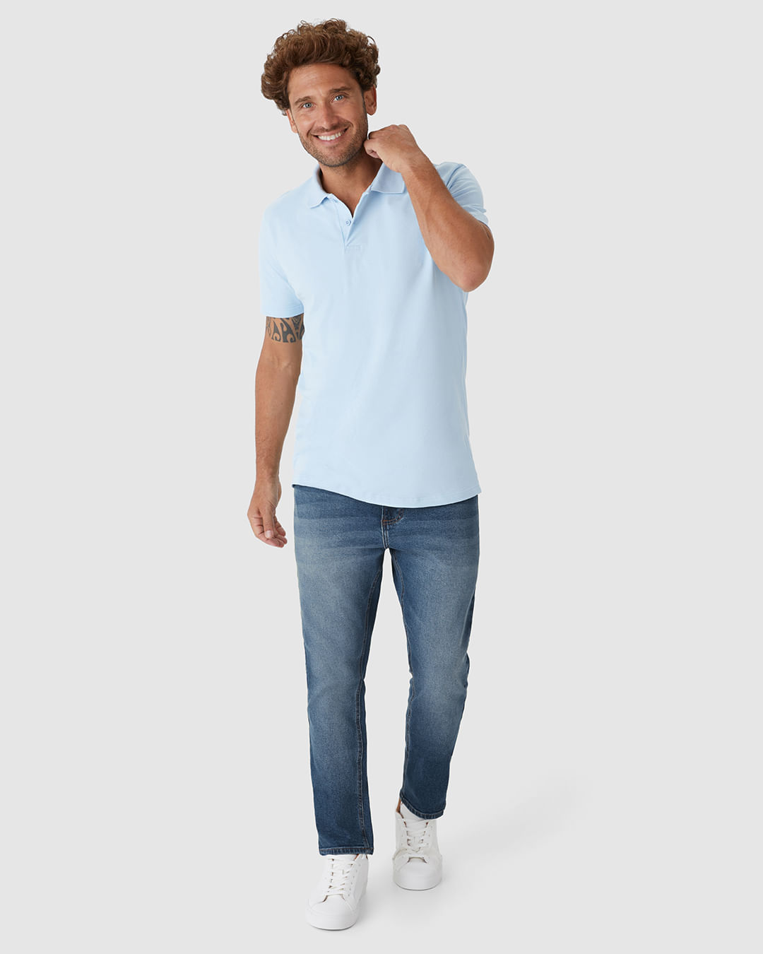 Calça Masculina Slim Cropped Em Jeans Com Elastano - Imagem 26