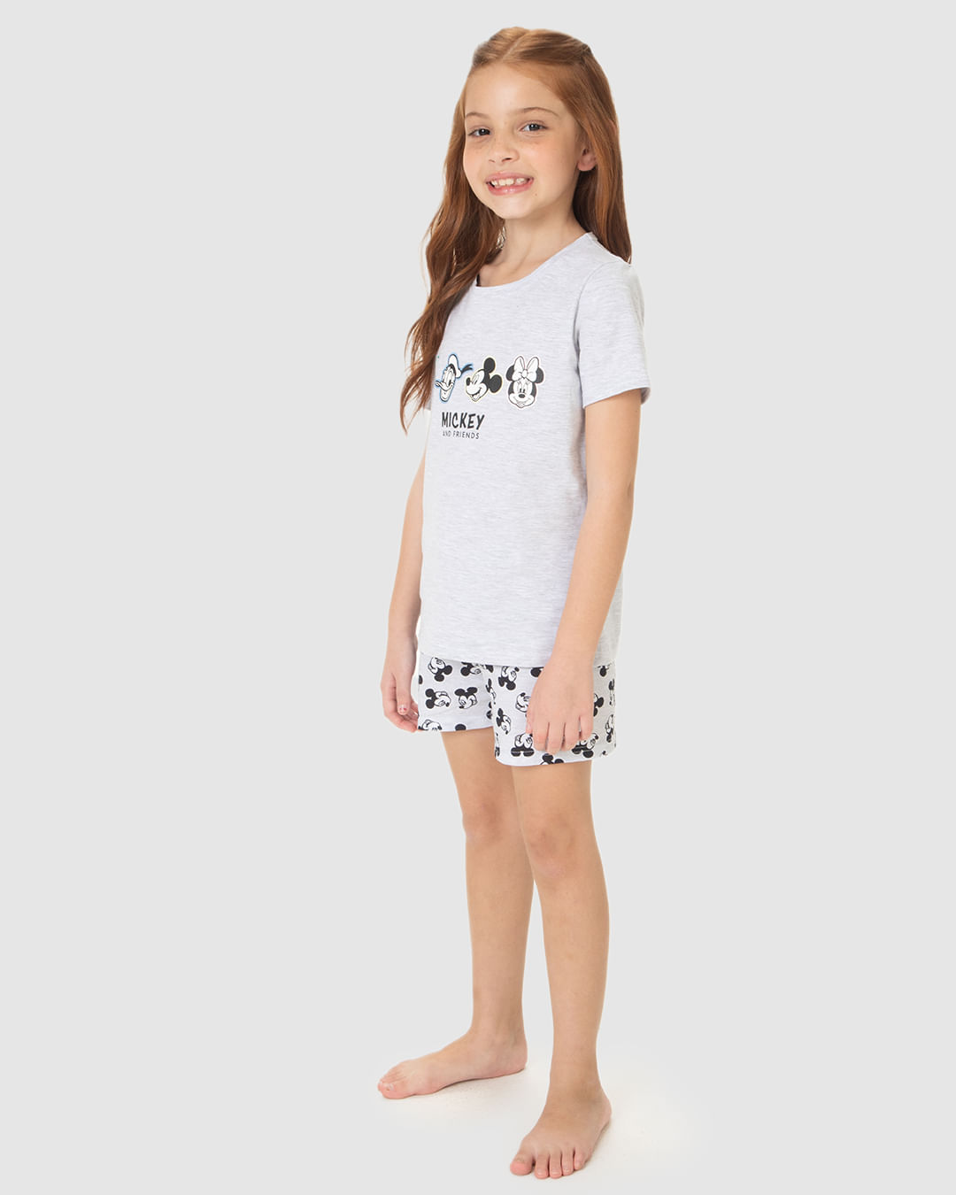 Pijama Infantil Menina Mickey And Friends Em Algodão Malwee Kids - Imagem 44