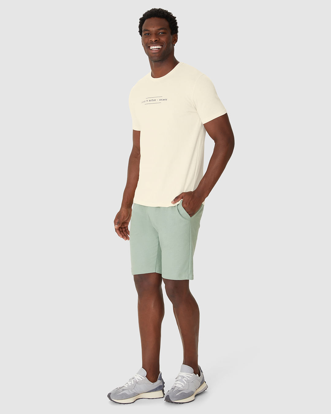 Camiseta Masculina Estampa Frontal E Costas Em Malha Linho - Imagem 26