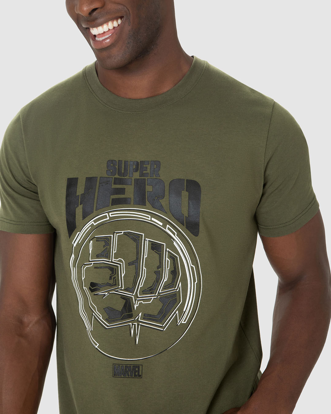 Camiseta Masculina Avengers Super Hero Em Algodão - Imagem 9