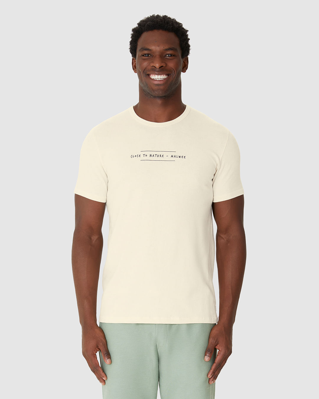 Camiseta Masculina Estampa Frontal E Costas Em Malha Linho - Imagem 22