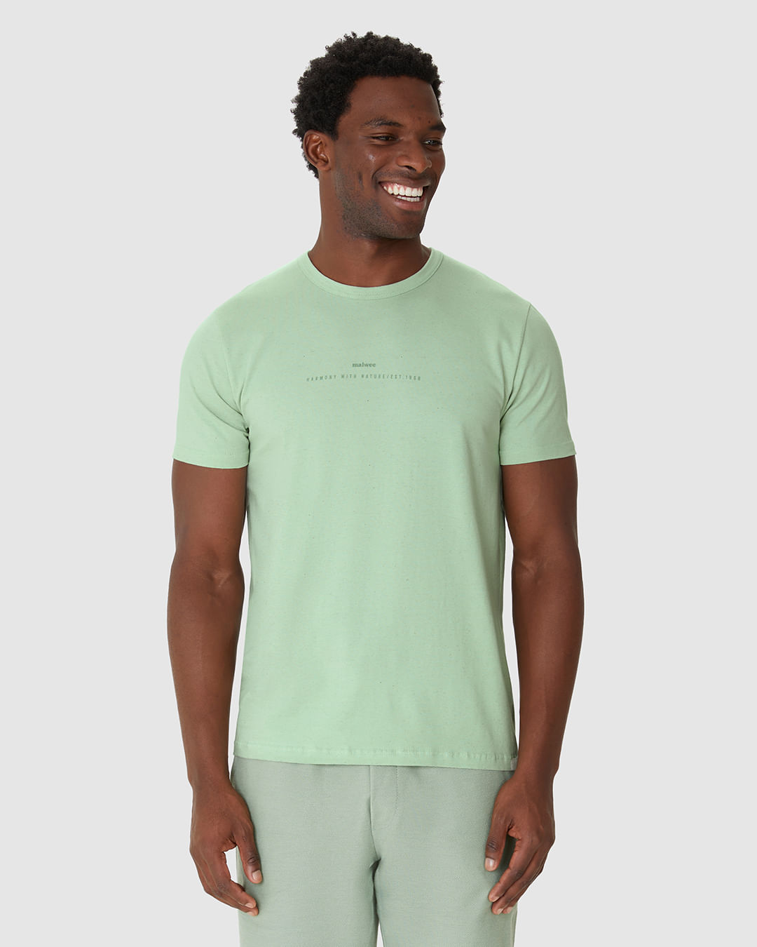 Camiseta Masculina Estampa Frontal E Costas Em Malha Linho - Imagem 28