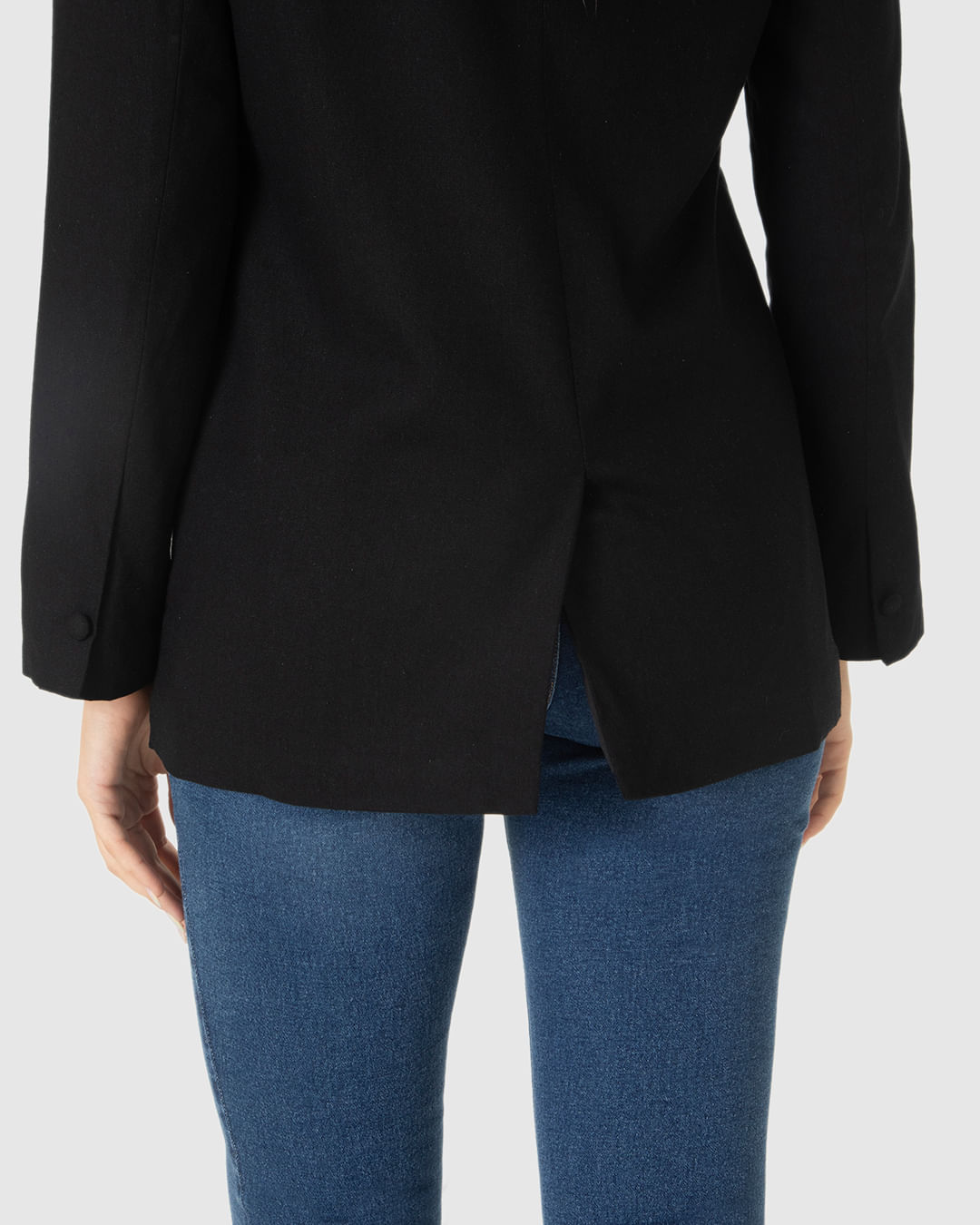 Blazer Feminino Com Bolso Frontal Em Viscolinho - Imagem 16