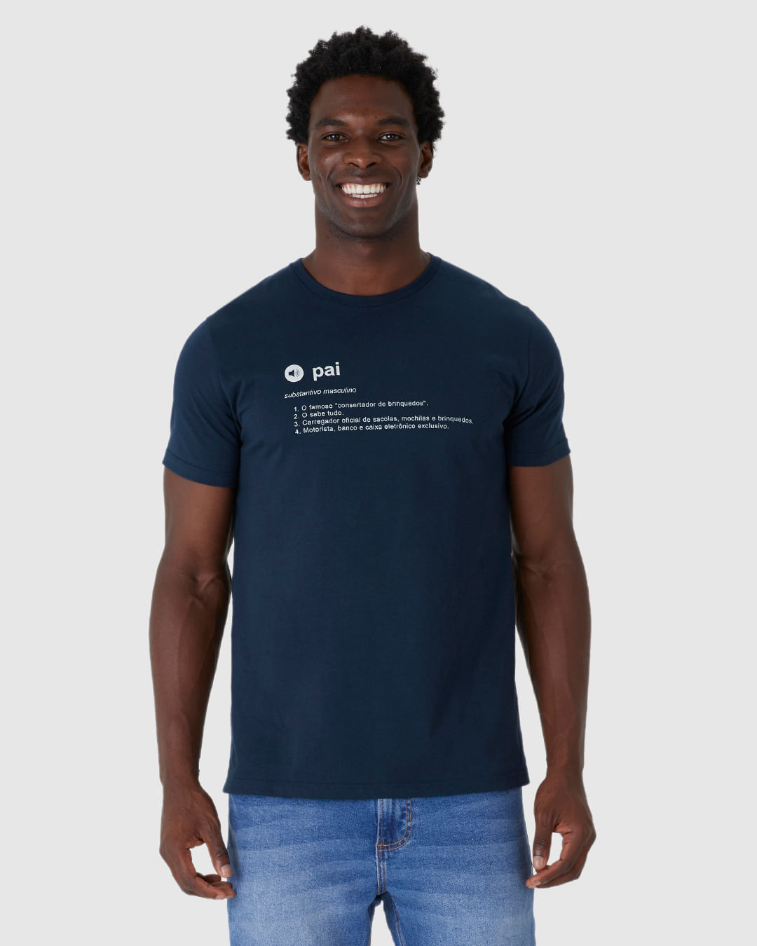 Camiseta Masculina Dicionário Palavra Pai Em Algodão - Imagem 19