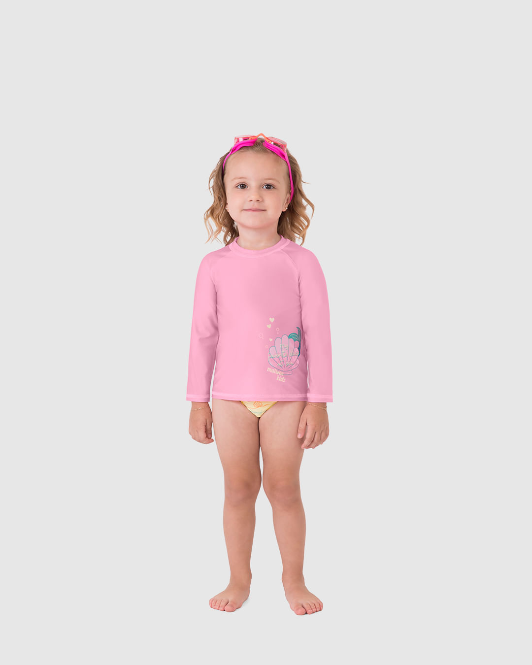 Conjunto Infantil Menina My Favorite Place At Sea Em Malha UV50+ Malwee Kids - Imagem 5
