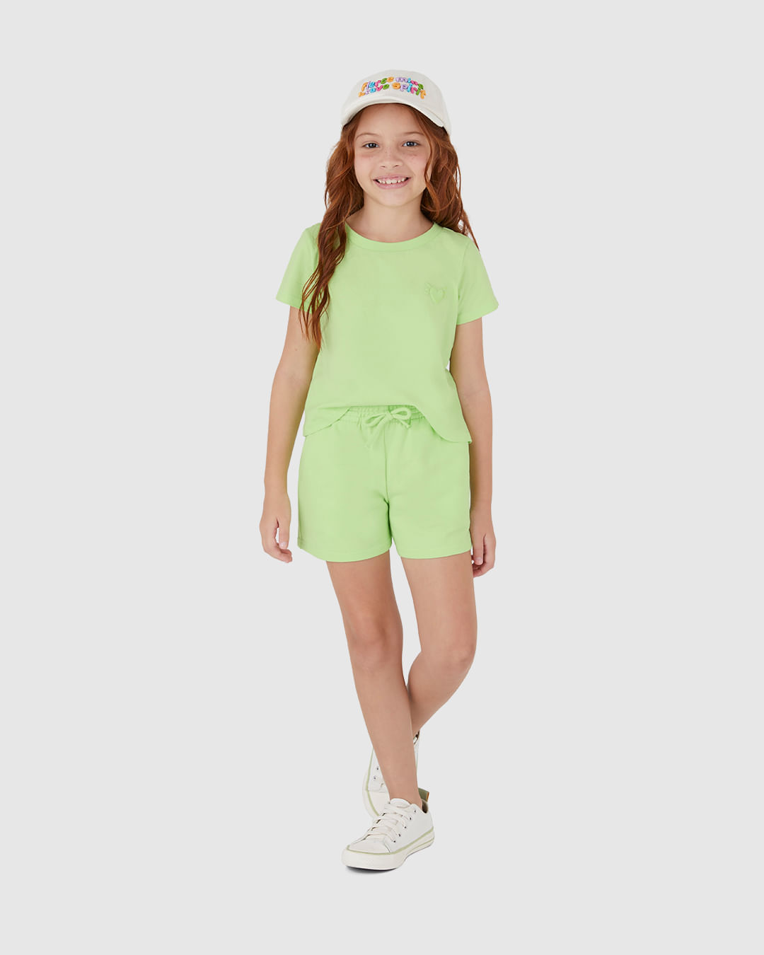 Conjunto Infantil Menina Blusa Box Em Algodão Malwee Kids