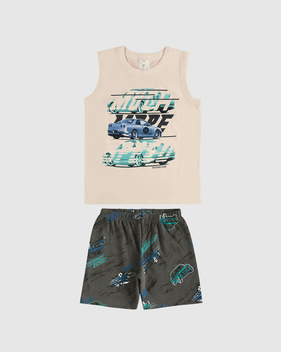 Pijama Infantil Menino Speed Em Algodão Malwee Kids - Imagem 7