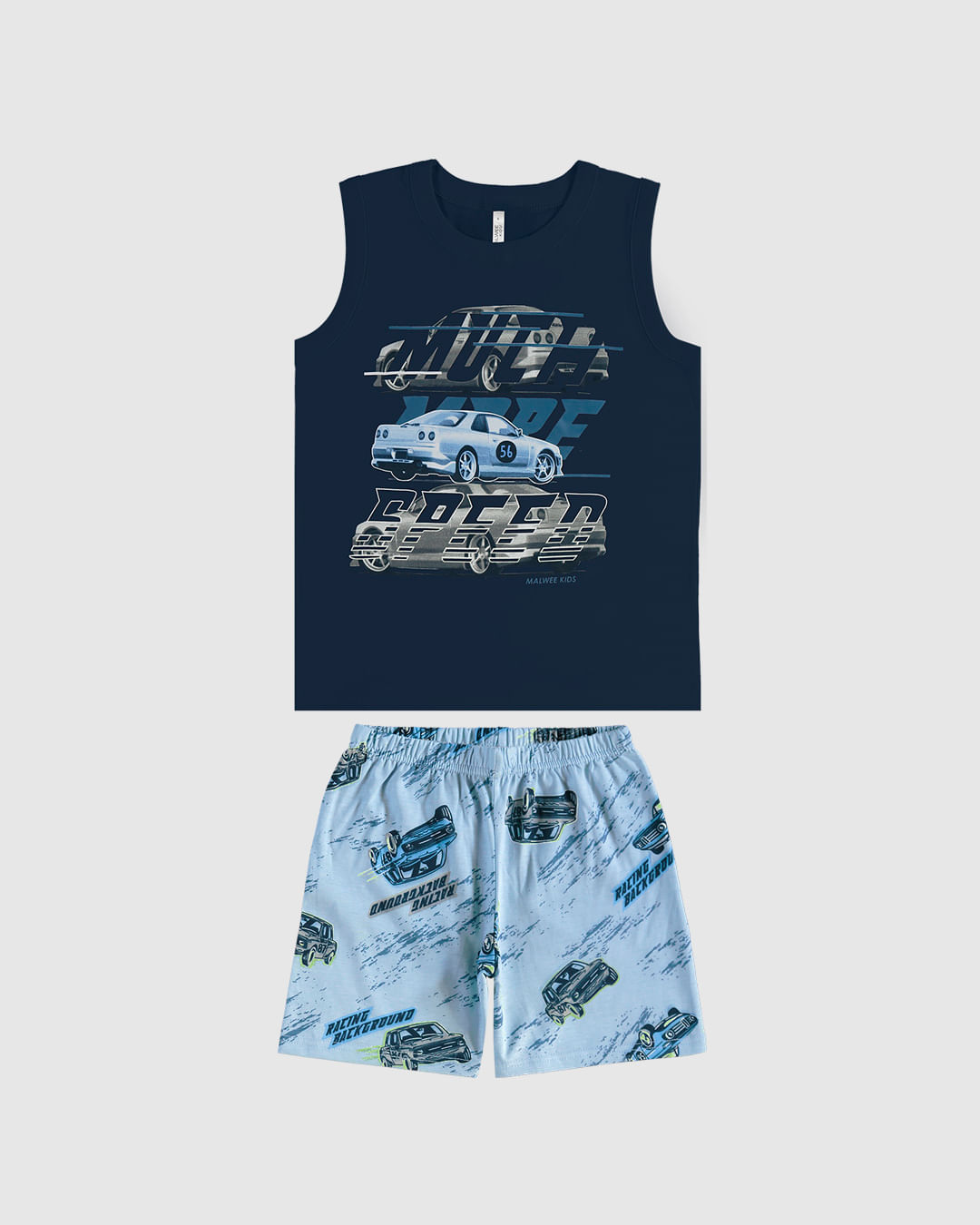 Pijama Infantil Menino Speed Em Algodão Malwee Kids