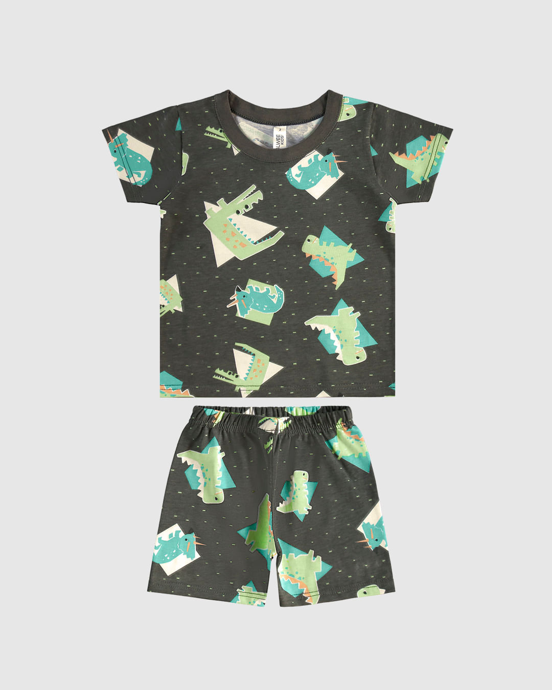 Pijama Infantil Menino Estampado Brilha No Escuro Em Algodão Malwee Kids - Imagem 2