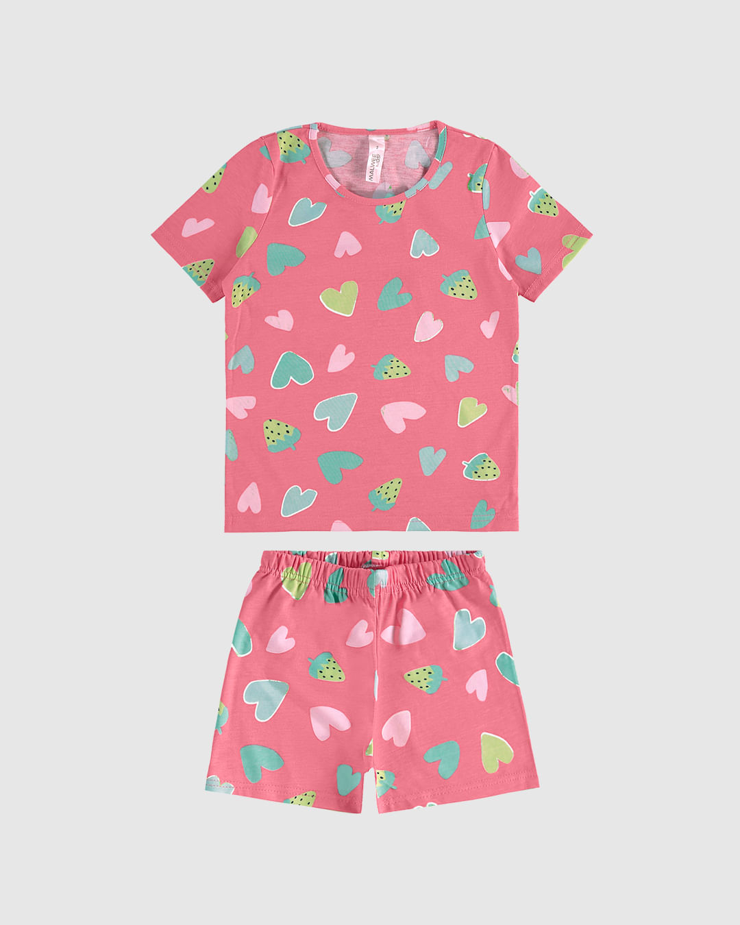 Pijama Infantil Menina Estampado Brilha No Escuro Em Algodão Malwee Kids - Imagem 4