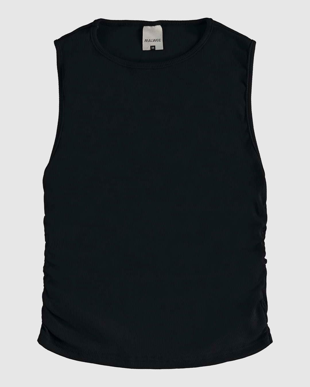 Regata Menina Cropped Lateral Franzida em Ribana Malwee Kids