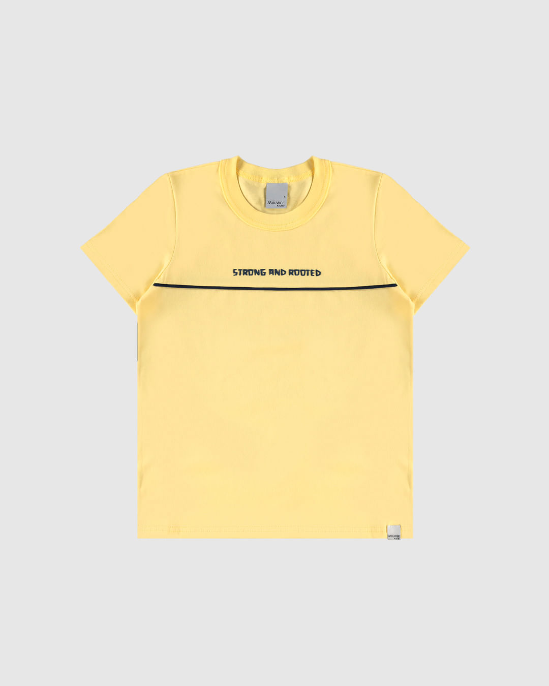Camiseta Infantil Menino Strong And Rooted em Algodão Malwee Kids