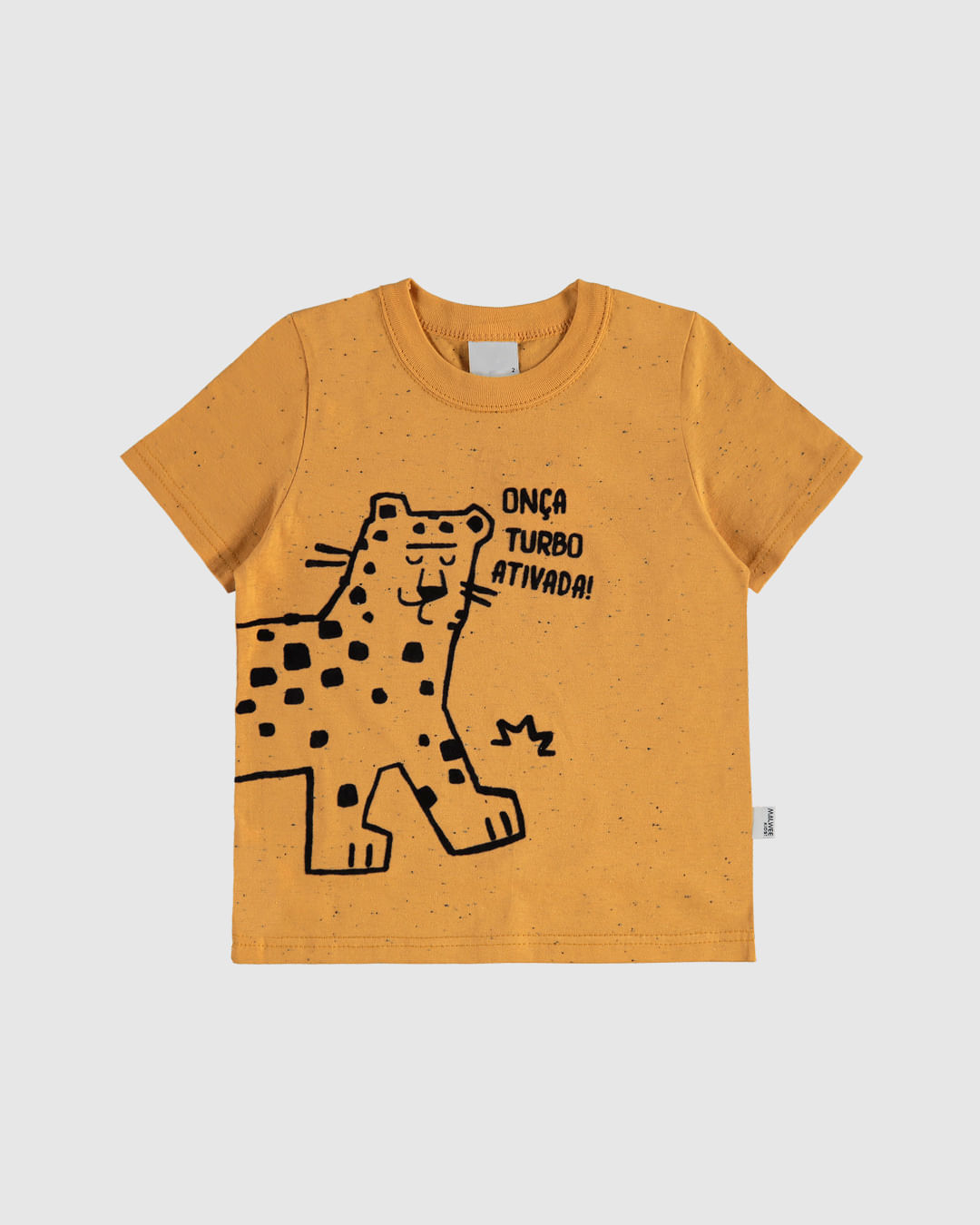 Camiseta Infantil Menino Onça Turbo Ativada! Em Malha Botonê Malwee Kids - Imagem 5