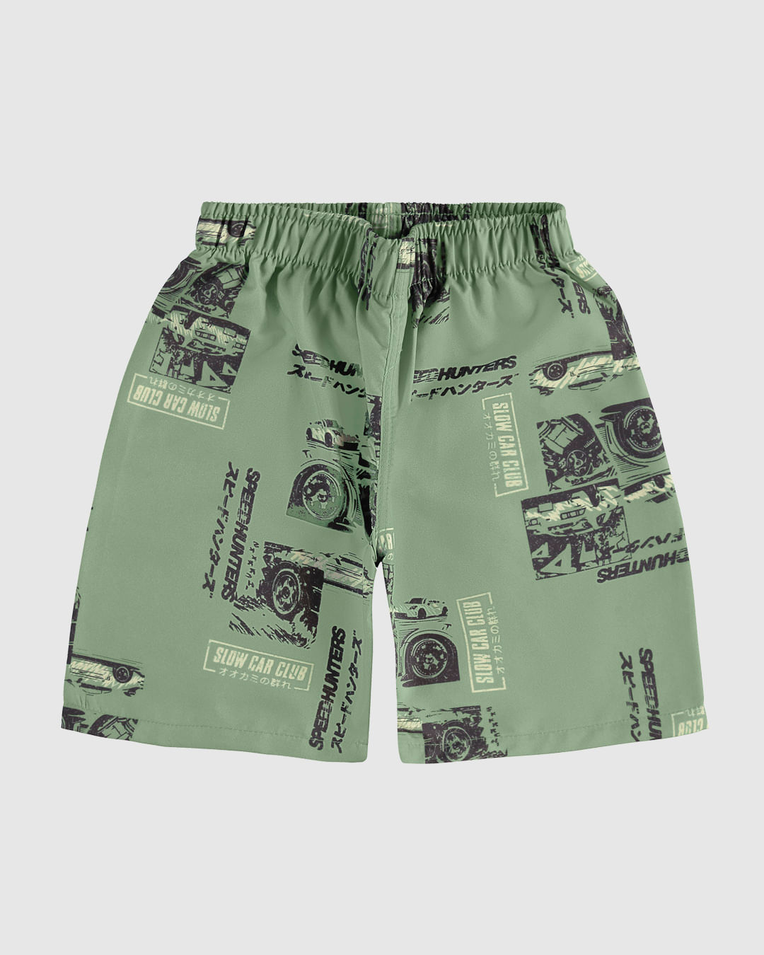 Bermuda Infantil Menino Estampada Em Microfibra Malwee Kids