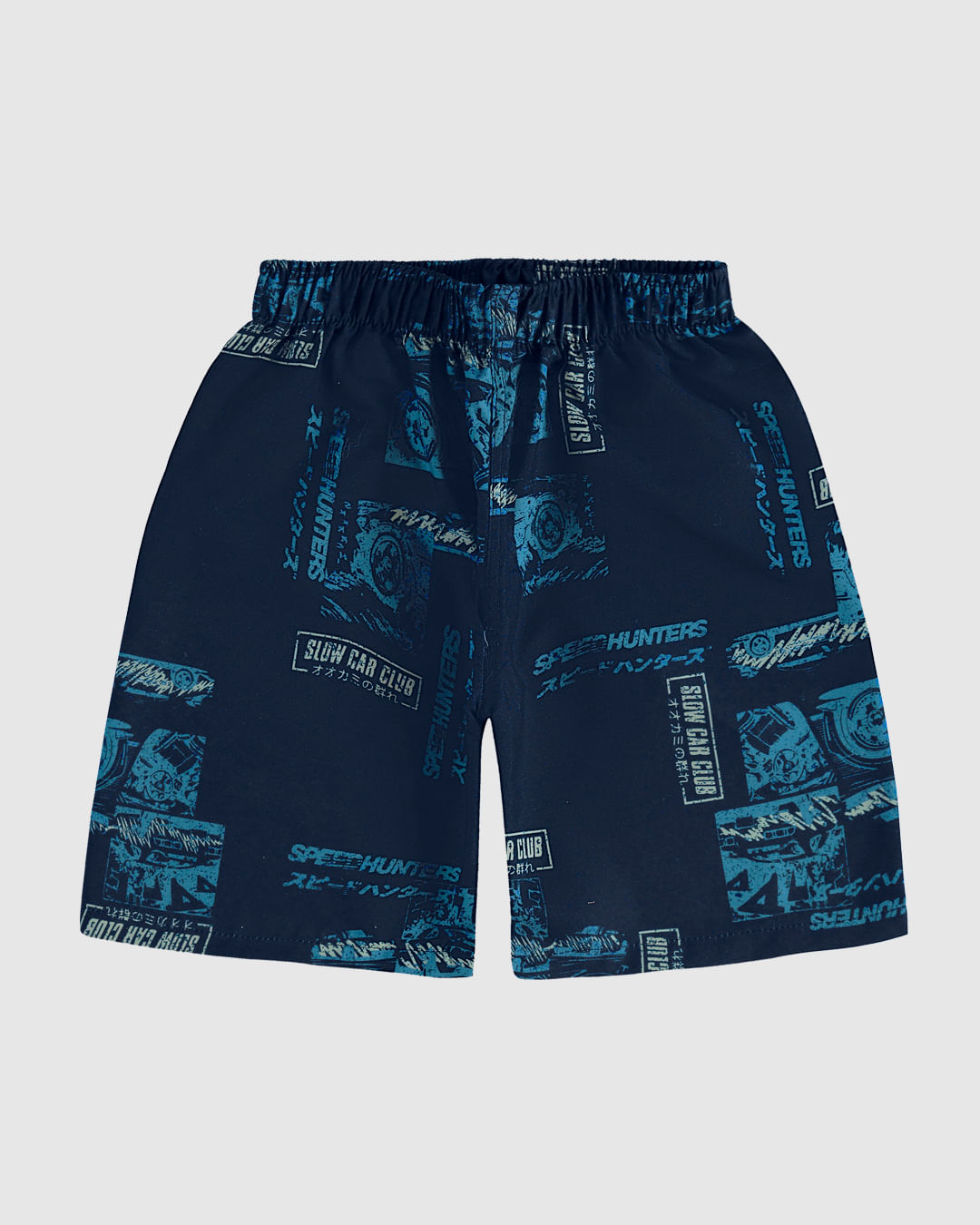 Bermuda Infantil Menino Estampada Em Microfibra Malwee Kids - Imagem 3