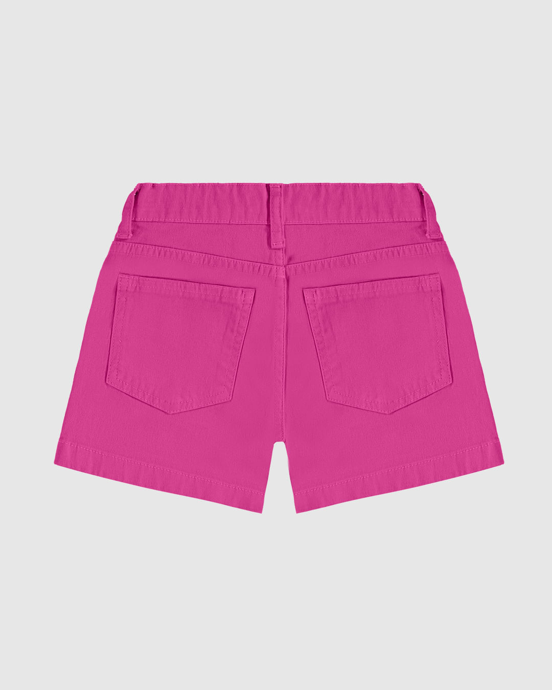 Shorts Infantil Menina Cintura Elástico Ajustável Em Sarja Stretch Malwee Kids - Imagem 20