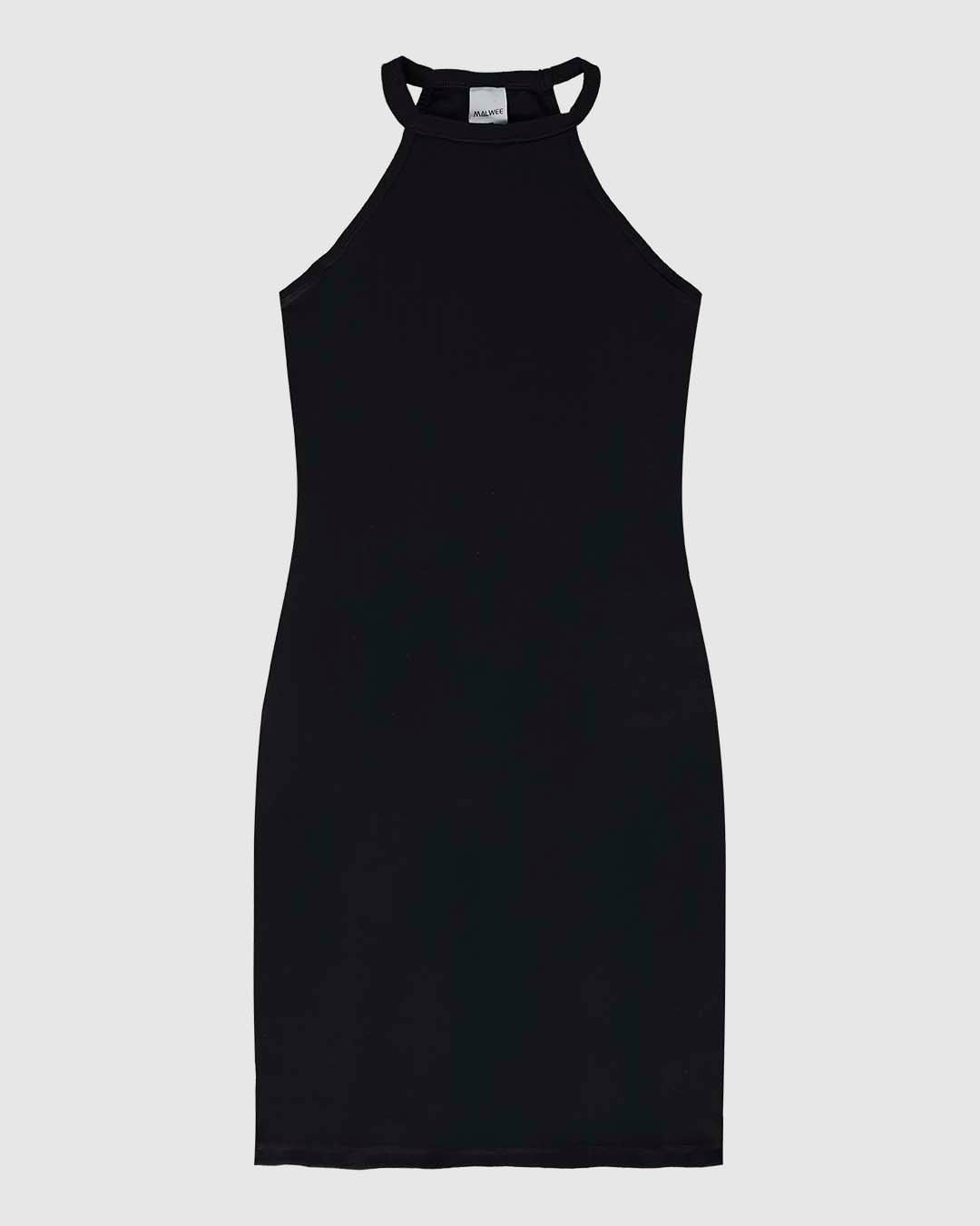 Vestido Menina Justo Sem Manga Em Ribana Malwee Kids - Imagem 6