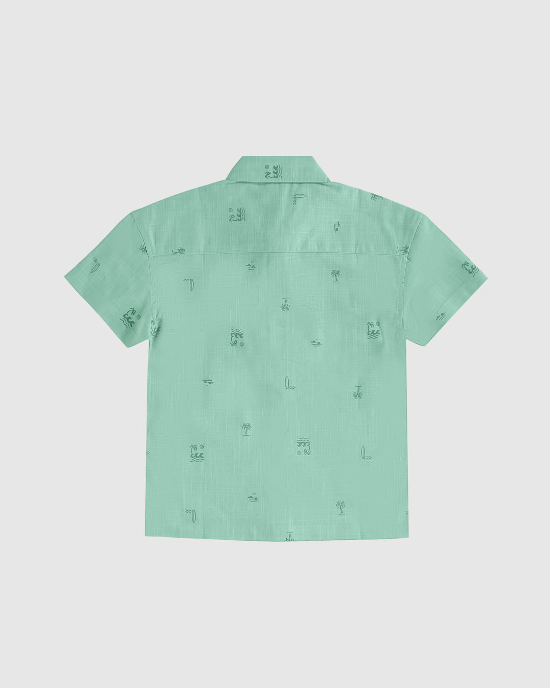 Camisa Infantil Menino Manga Curta Em Algodão Texturizado Malwee Kids - Imagem 2