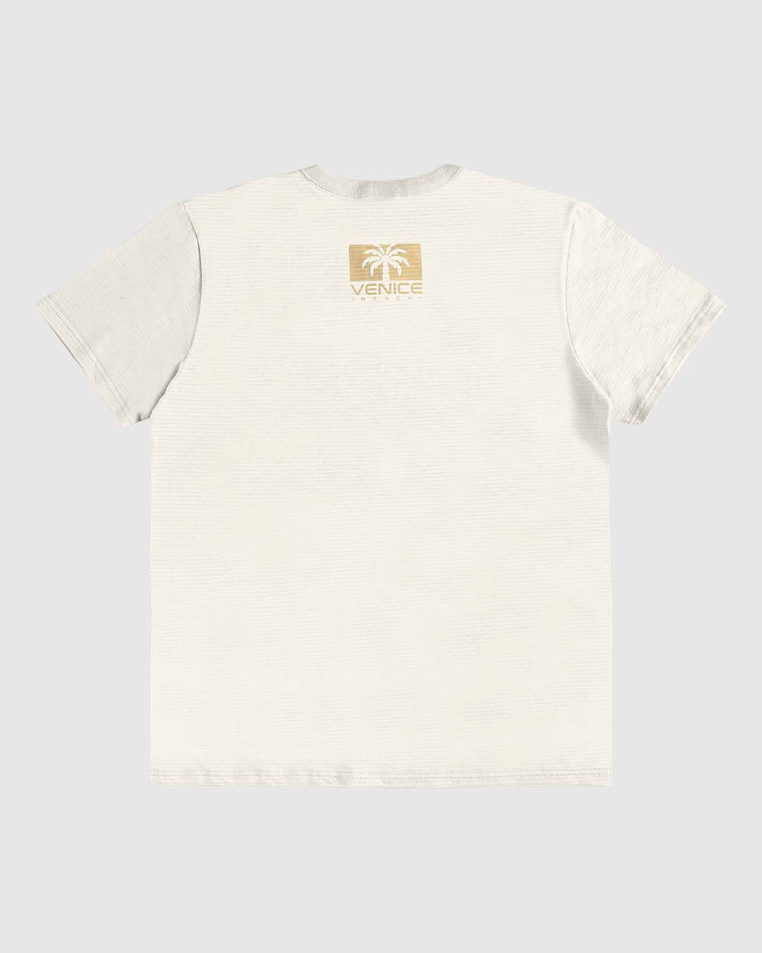 Camiseta Menino Estampa Costas Venice Beach Em Malha Listrada Malwee Kids - Imagem 12