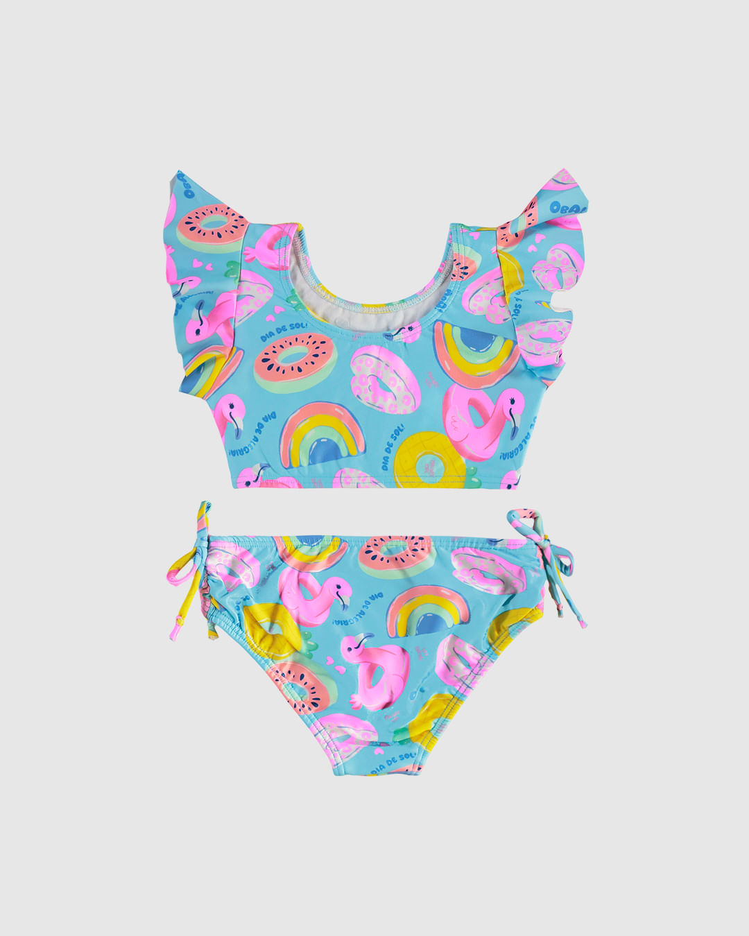 Biquíni Infantil Menina Dia De Sol! Em Malha UV50+ Malwee Kids - Imagem 12