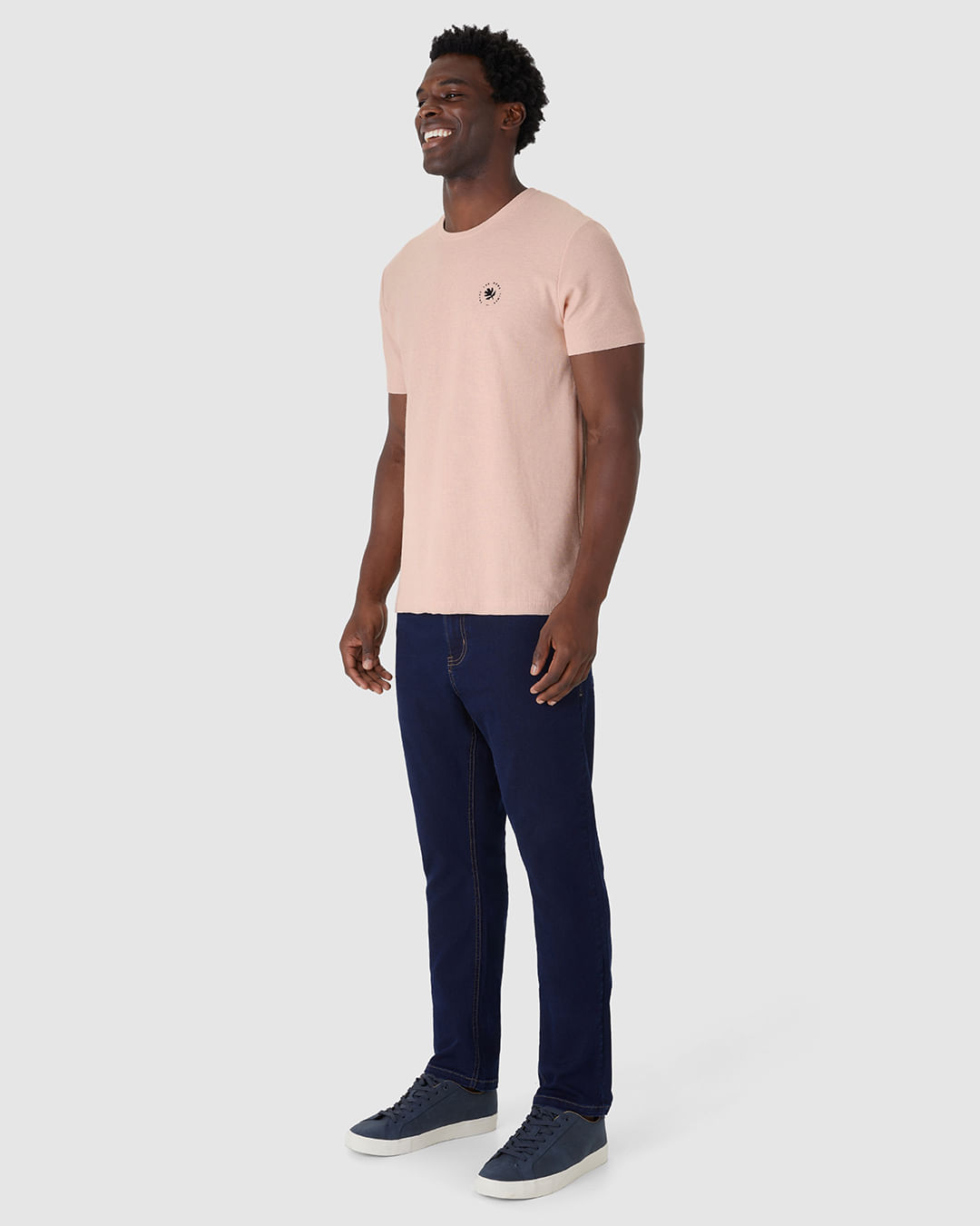 Camiseta Masculina Estampa Com Puff Em Malha Texturizada - Imagem 17
