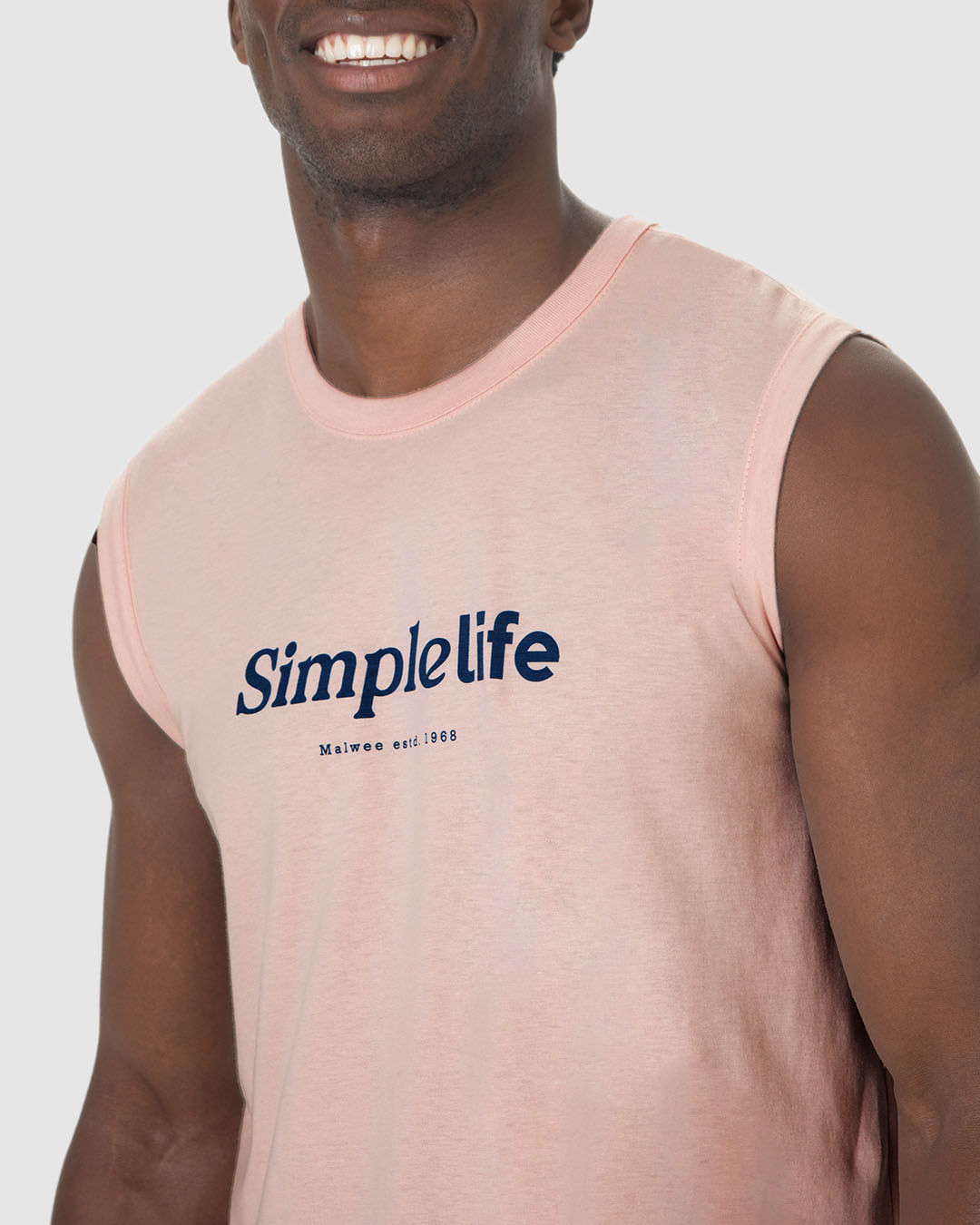 Regata Masculina Regular Simple Life Em Algodão - Imagem 8