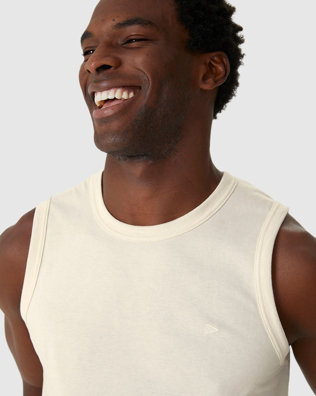 Pijama Curto Masculino Regata Alça Larga E Shorts Em Algodão - Imagem 27