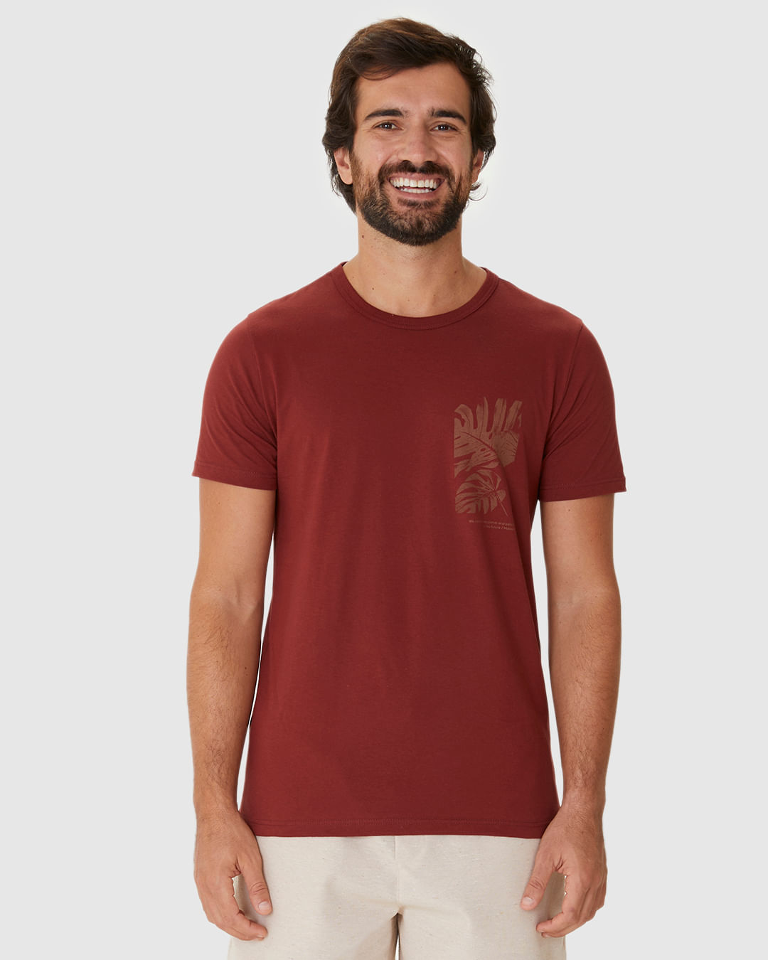 Camiseta Masculina Decote Redondo We Care For The Planet Em Algodão - Imagem 19