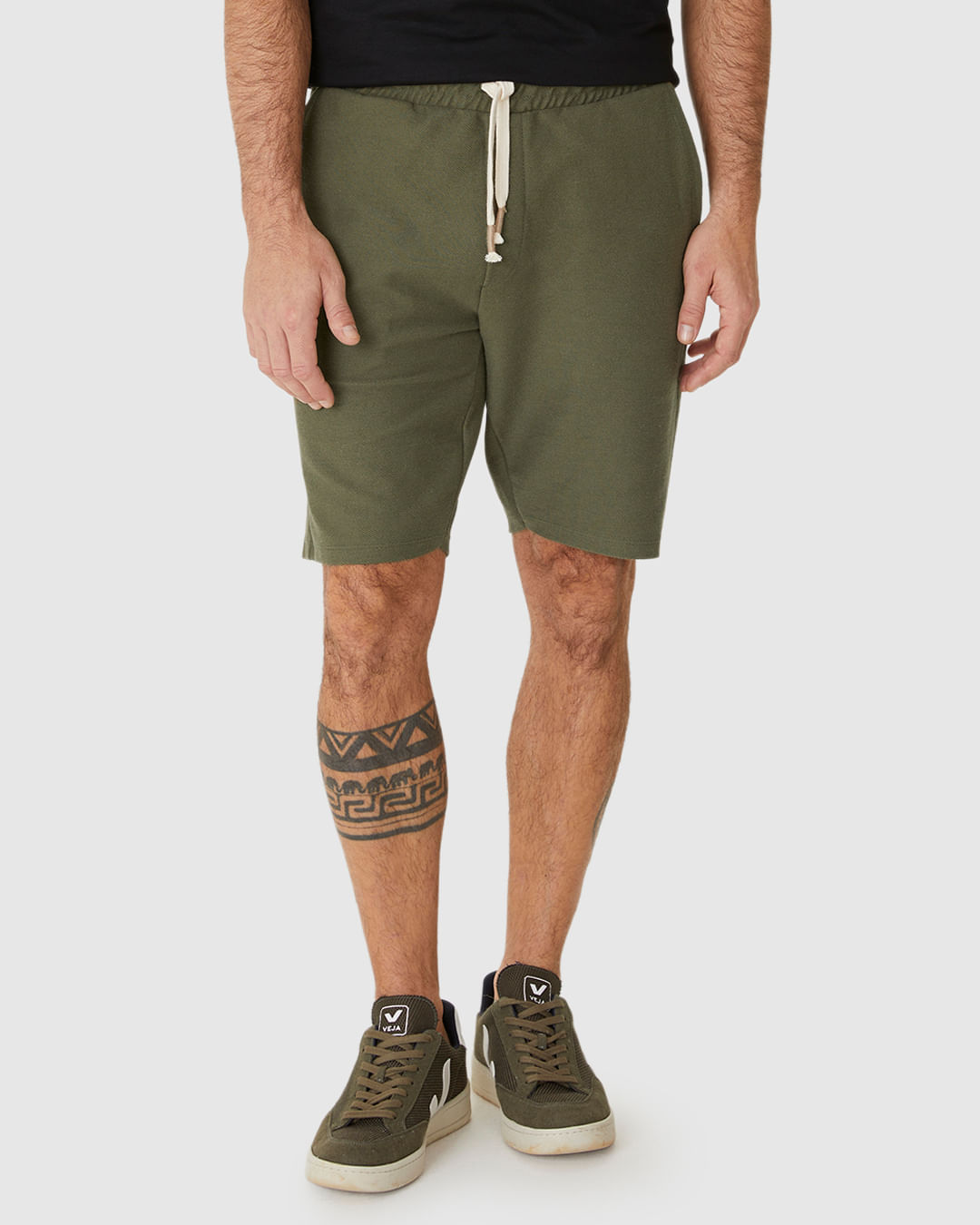 Bermuda Masculina Comfort Bolso Funcional Em Moletom Sarjado - Imagem 23