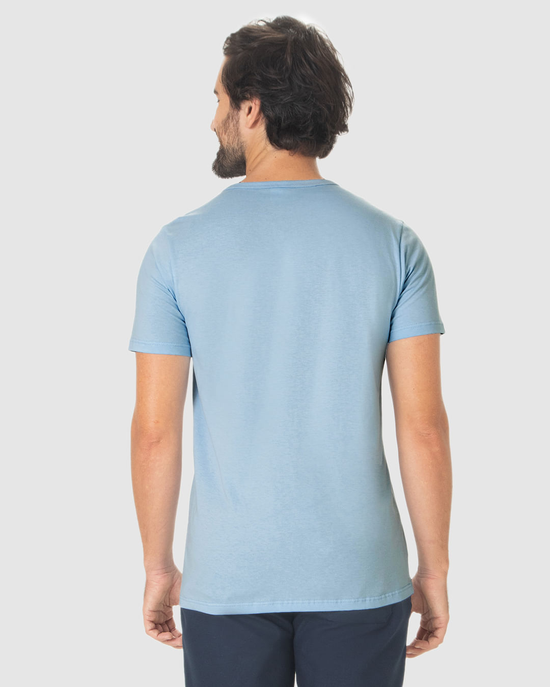 Camiseta Masculina Estampa Ilustrativa Coastline Em Algodão - Imagem 20