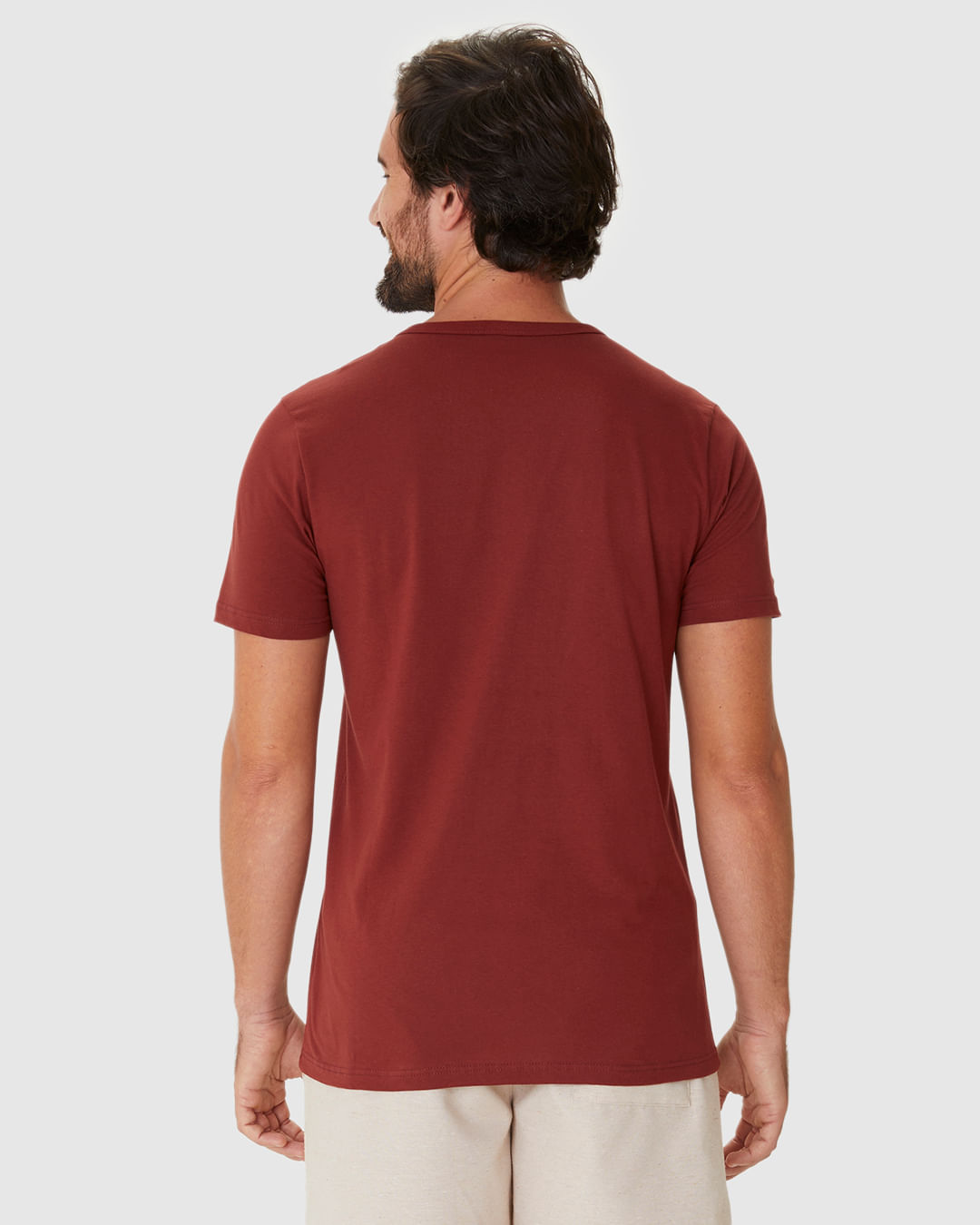 Camiseta Masculina Decote Redondo We Care For The Planet Em Algodão - Imagem 20