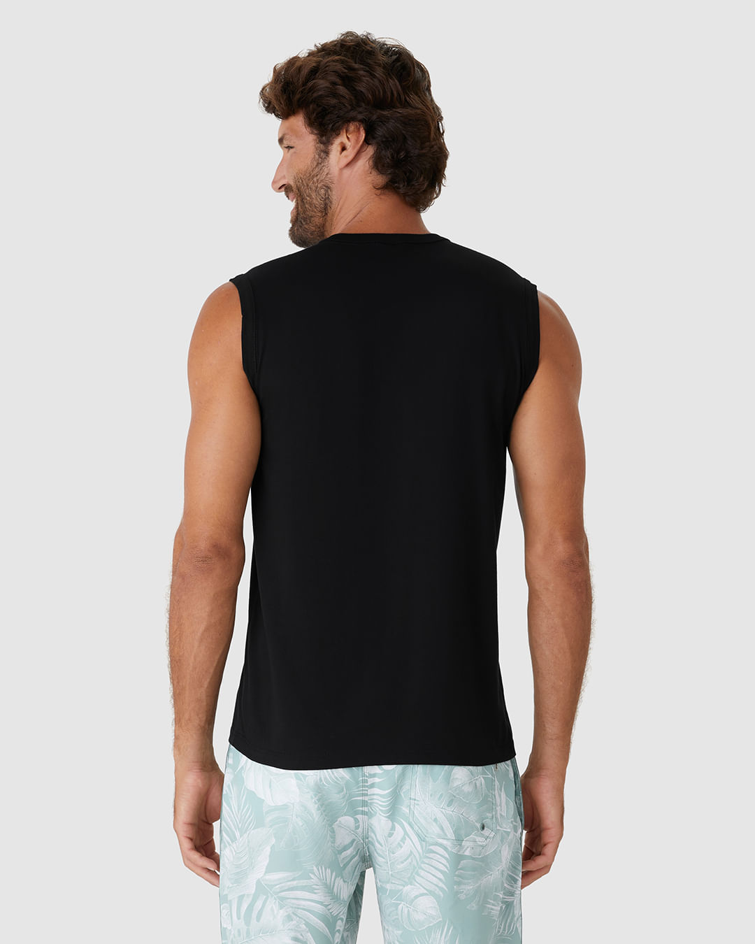 Regata Masculina Regular Estampa Peitoral Em Algodão - Imagem 20