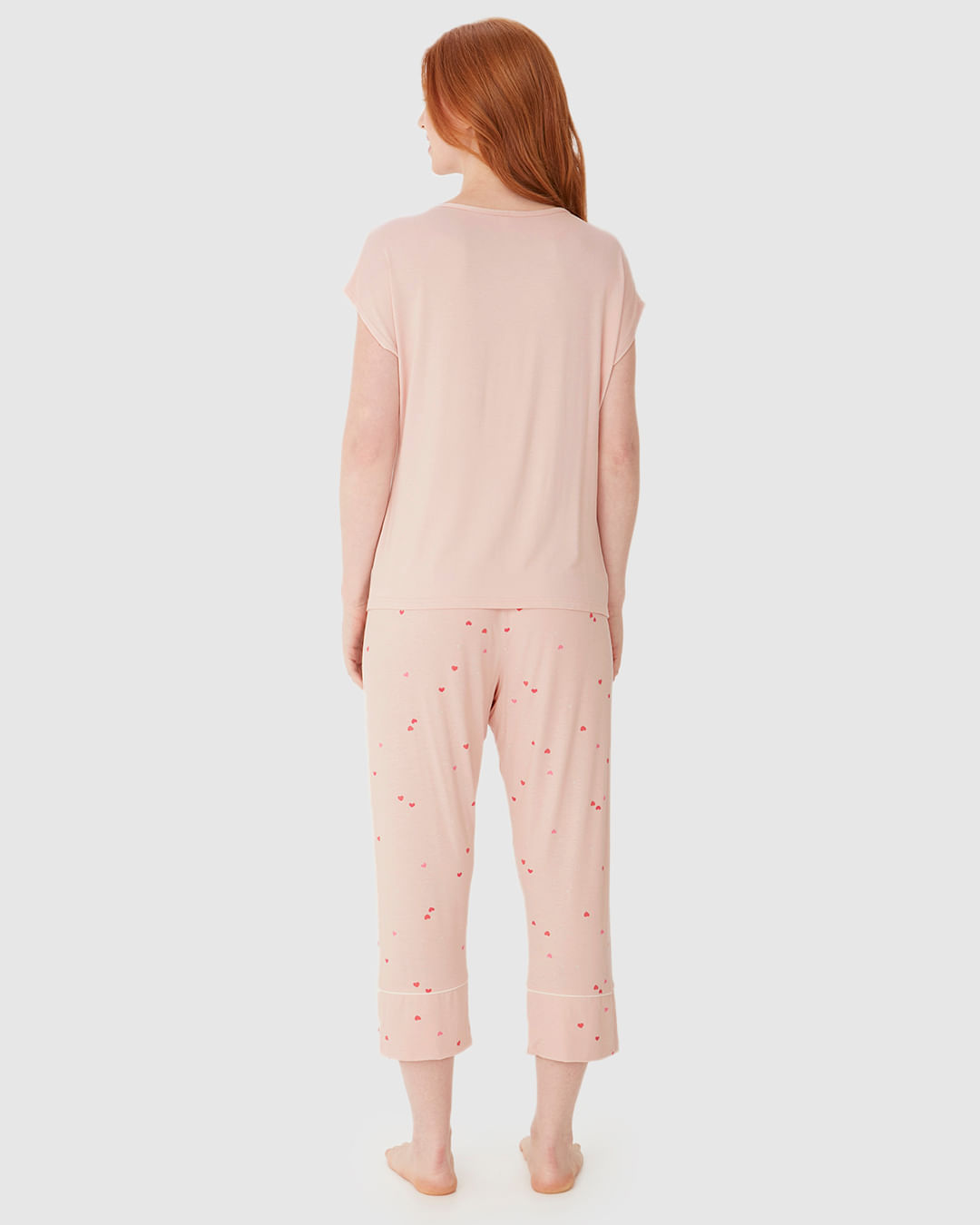 Pijama Longo Feminino Find Love In The Simple Things Em Viscose Stretch - Imagem 25