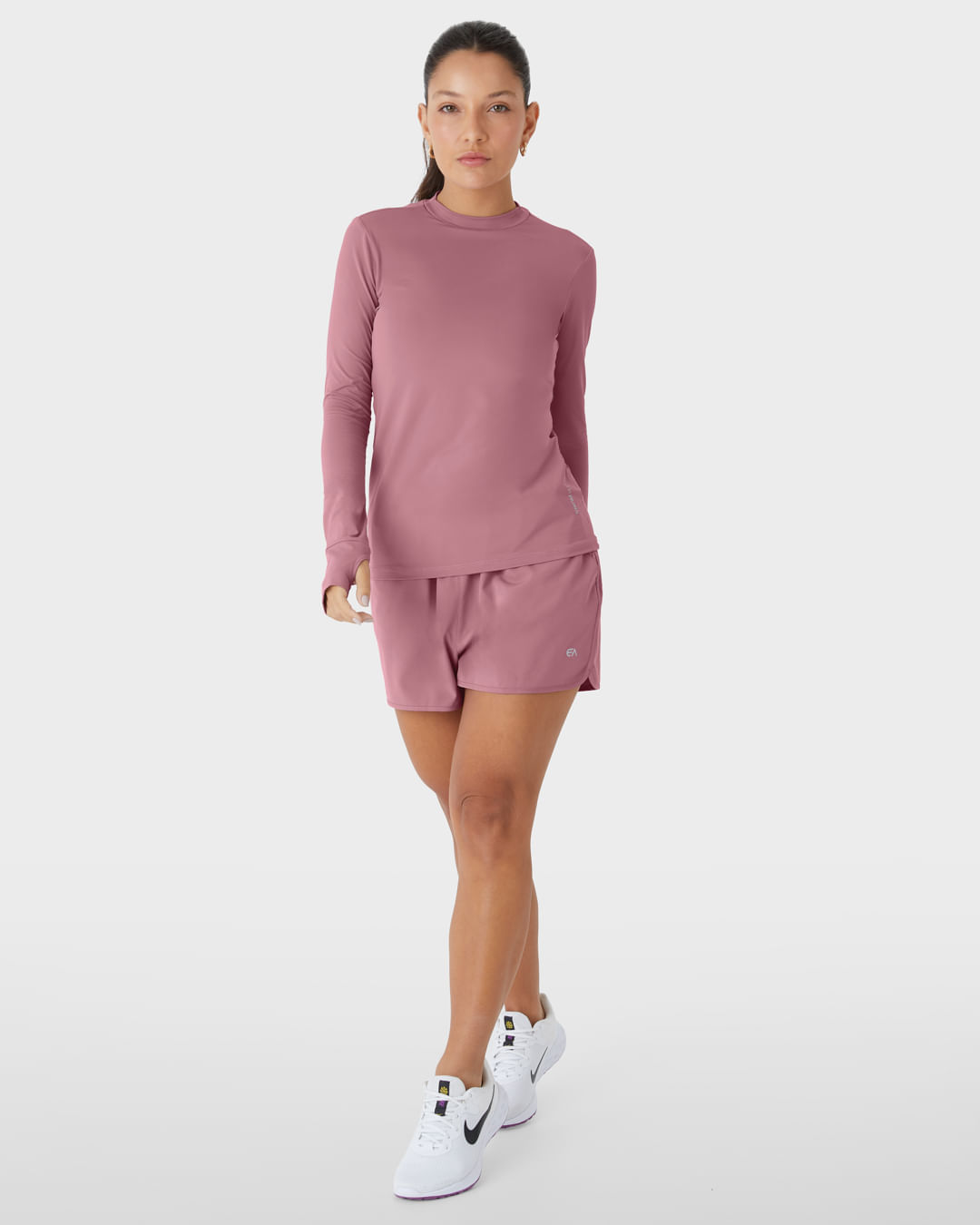 Blusa Feminina Manga Longa Em Dry E Proteção UV50+ - ENFIM - Imagem 3