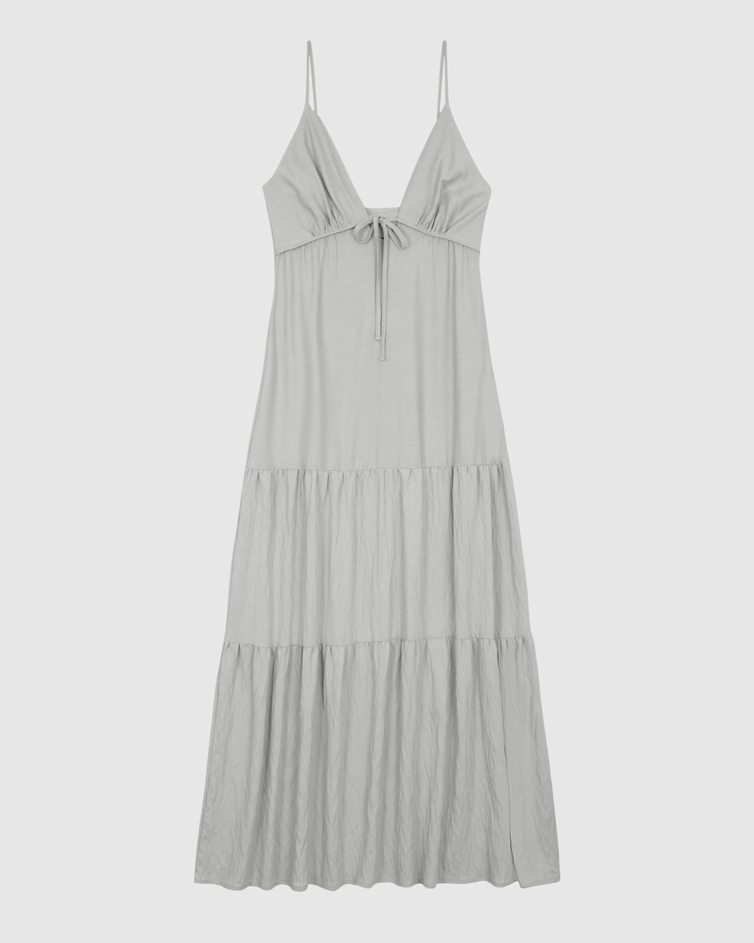 Vestido Longo Feminino Marias Busto Com Amarração Em Viscose - ENFIM - Imagem 5