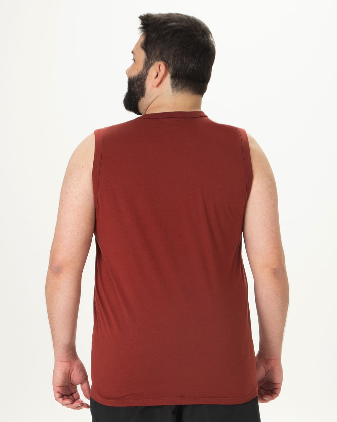 Regata Masculina Plus Size Believe In The Future Em Algodão - Imagem 24