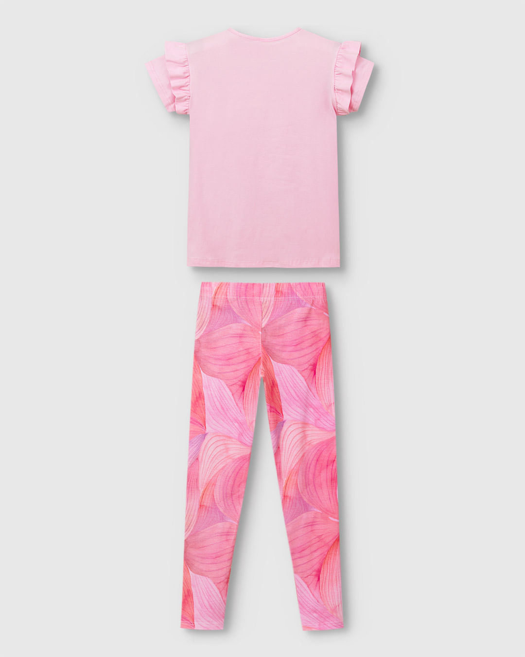 Conjunto Menina Blusa Estampa Com Strass E Calça Legging Em Algodão - Carinhoso - Imagem 5