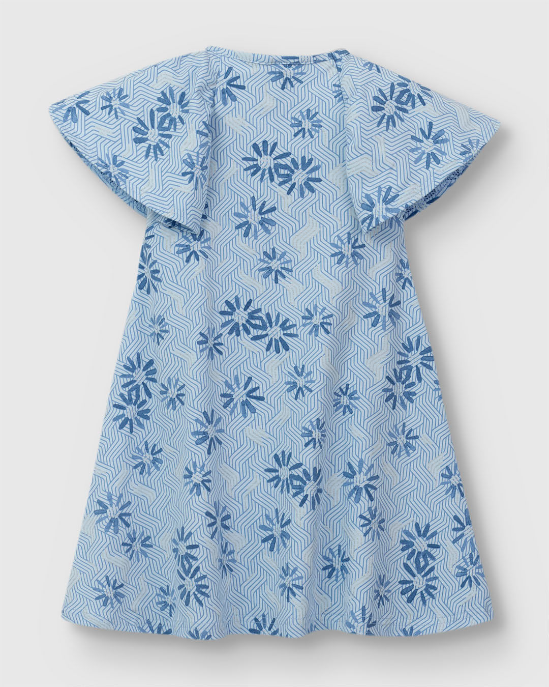 Vestido Menina Amplo Estampa Detalhe Metalizado Em Algodão - Carinhoso - Imagem 17