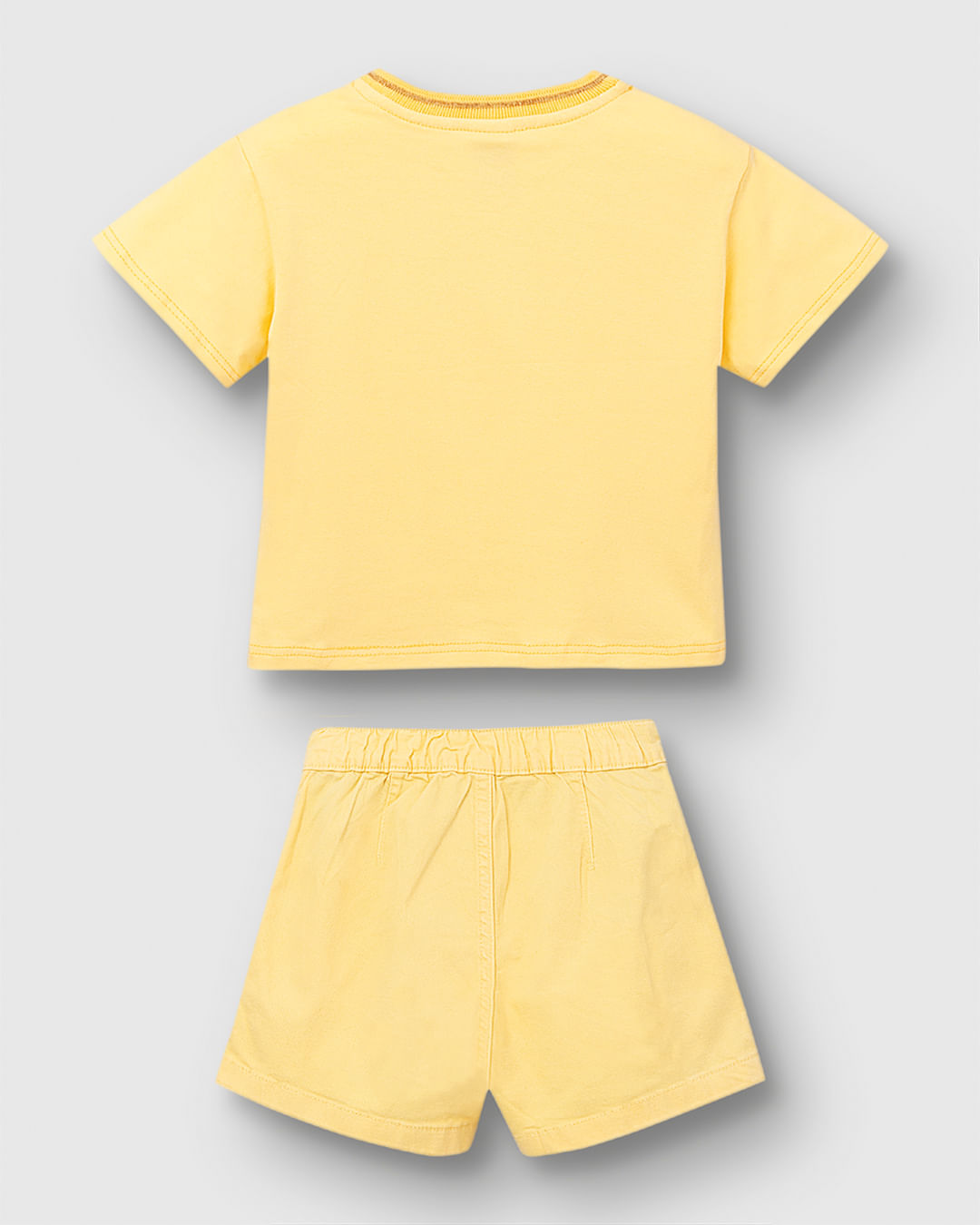 Conjunto Menina Blusa Sun And Love E Shorts Saia Em Sarja Stretch - Carinhoso - Imagem 9