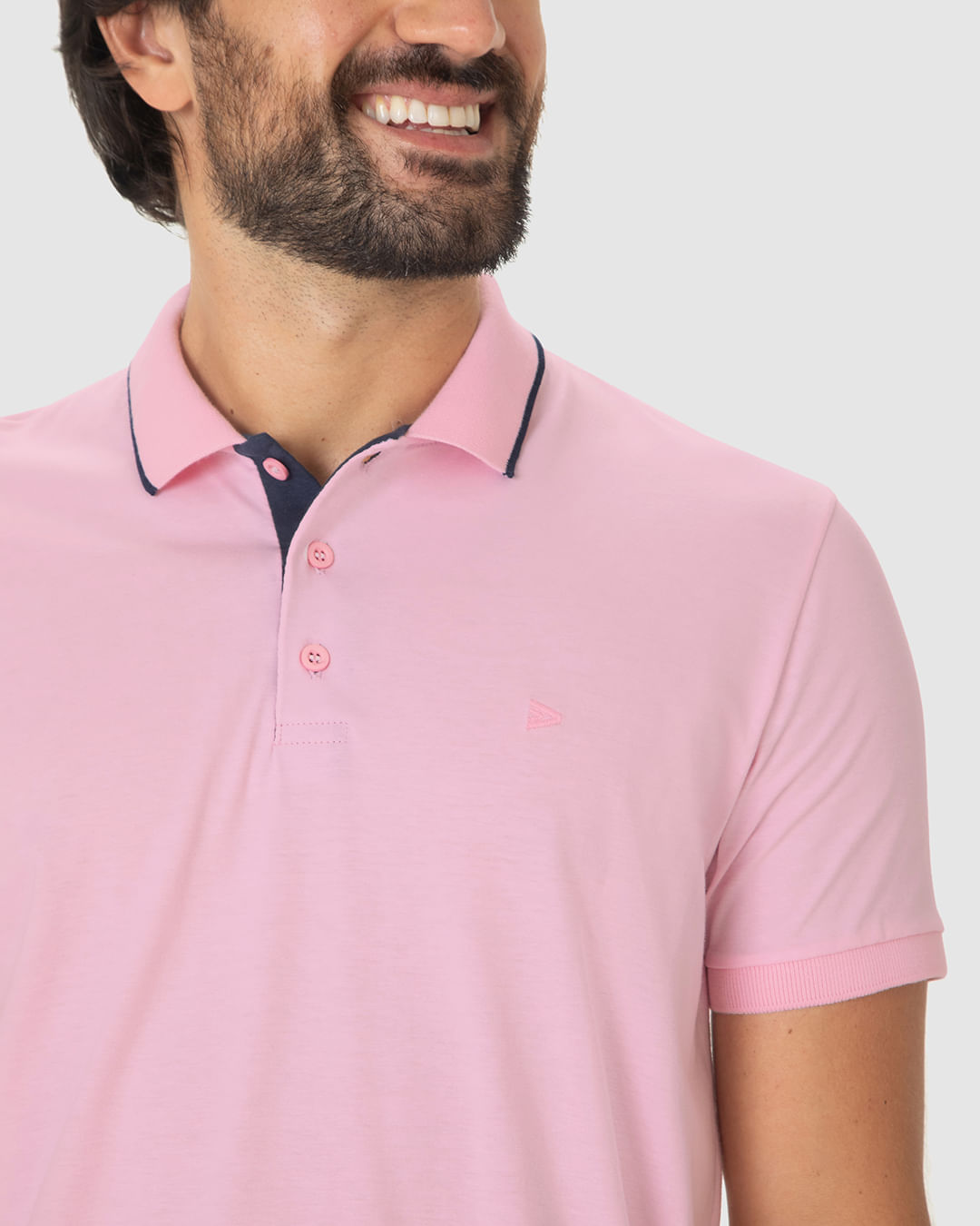Camisa Polo Básica Masculina Em Algodão - Imagem 18