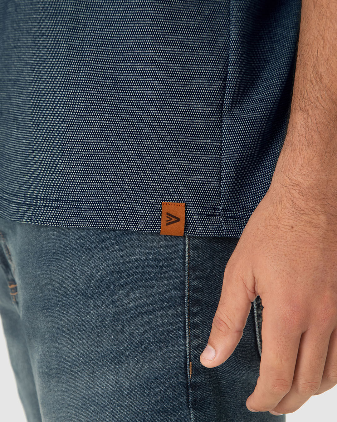 Camisa Polo Masculina Regular Em Piquet Pontilhado - Imagem 22