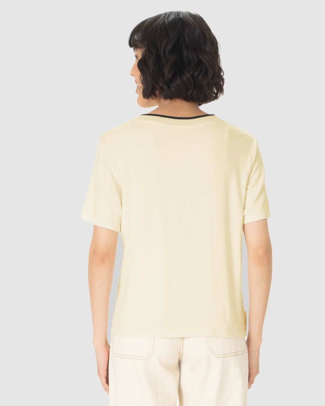 Blusa Básica Feminina Decote Retilínea Em Moletinho De Viscose - Imagem 15