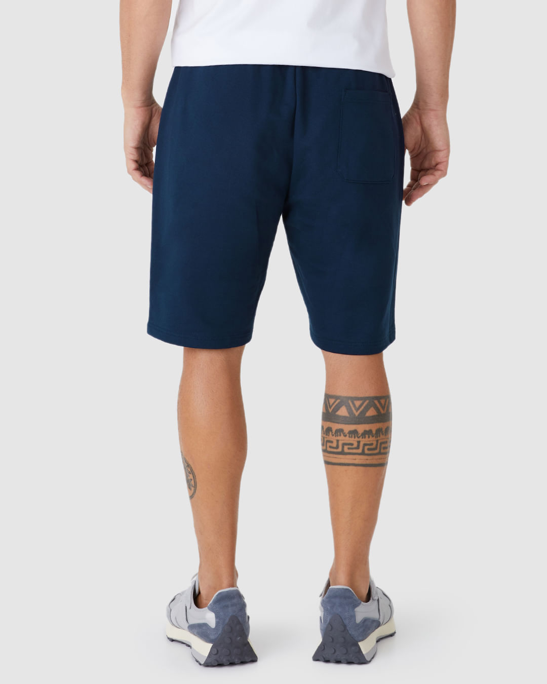 Bermuda Básica Masculina Comfort Bolso Funcional Em Moletom - Imagem 15