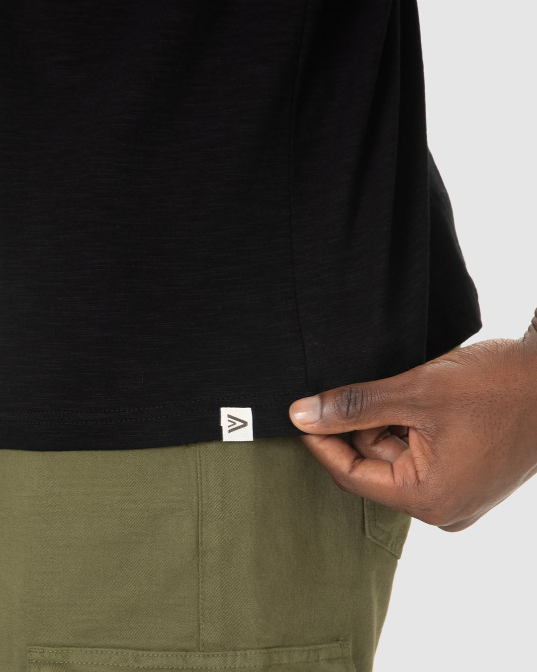 Regata Masculina Machão Com Etiqueta Decorativa Em Malha Rajada - Imagem 12