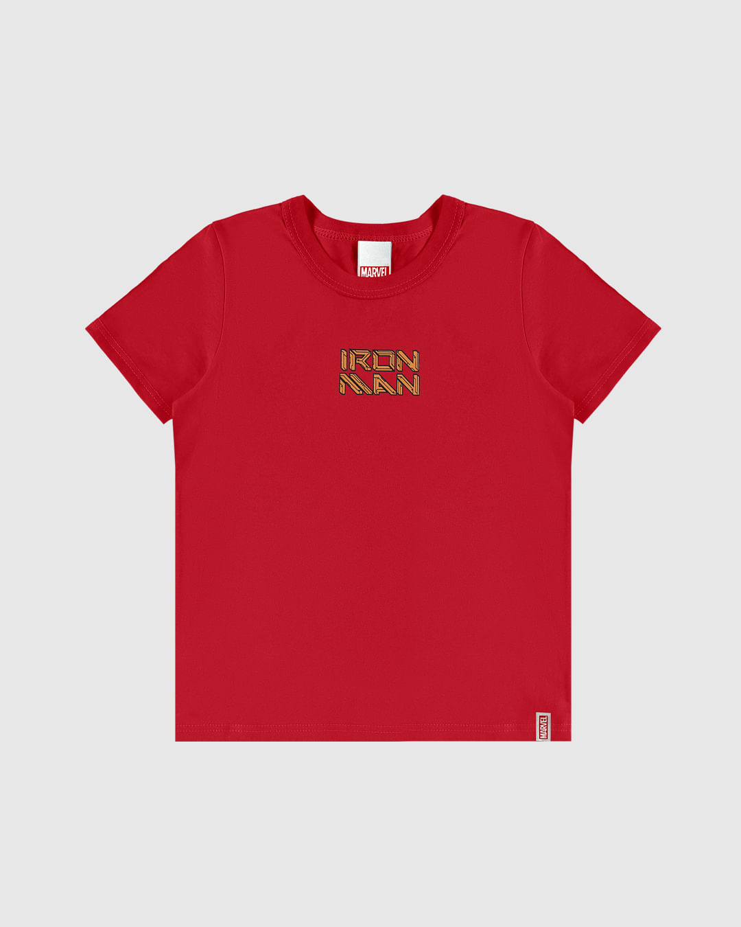 Camiseta Infantil Menino Estampa Metalizada Avengers Em Algodão Malwee Kids - Imagem 5