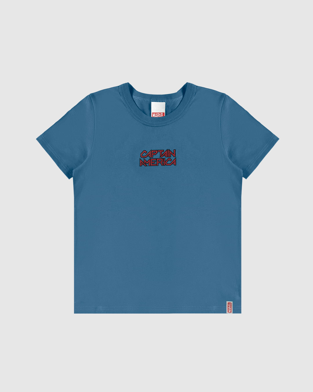 Camiseta Infantil Menino Estampa Metalizada Avengers Em Algodão Malwee Kids - Imagem 7