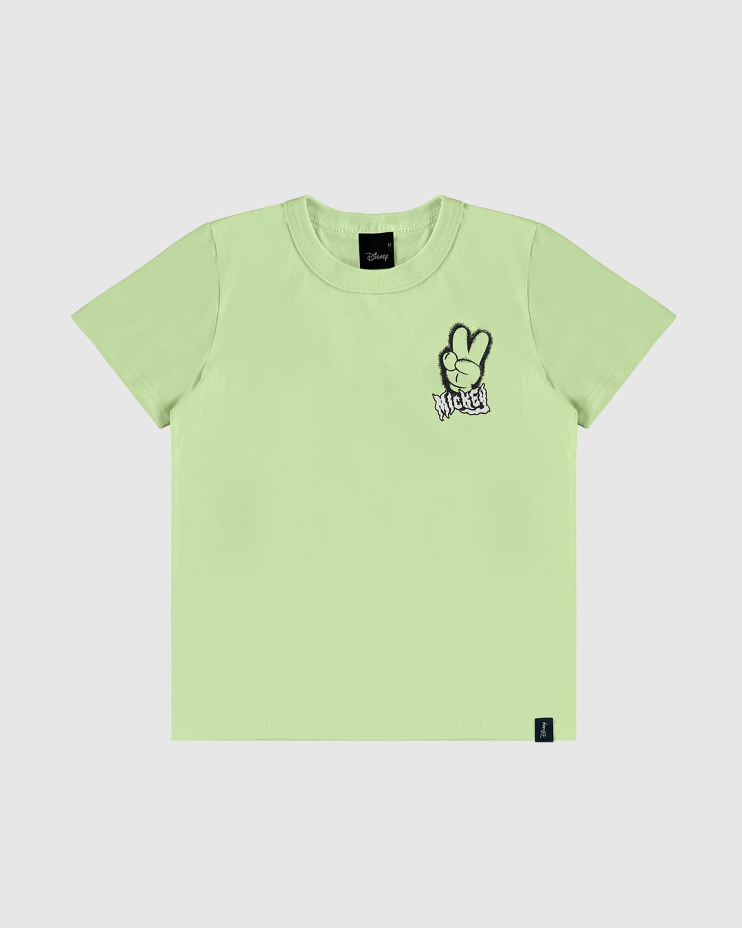 Camiseta Infantil Menino Estampa Costas Mickey Disney Em Algodão Malwee Kids
