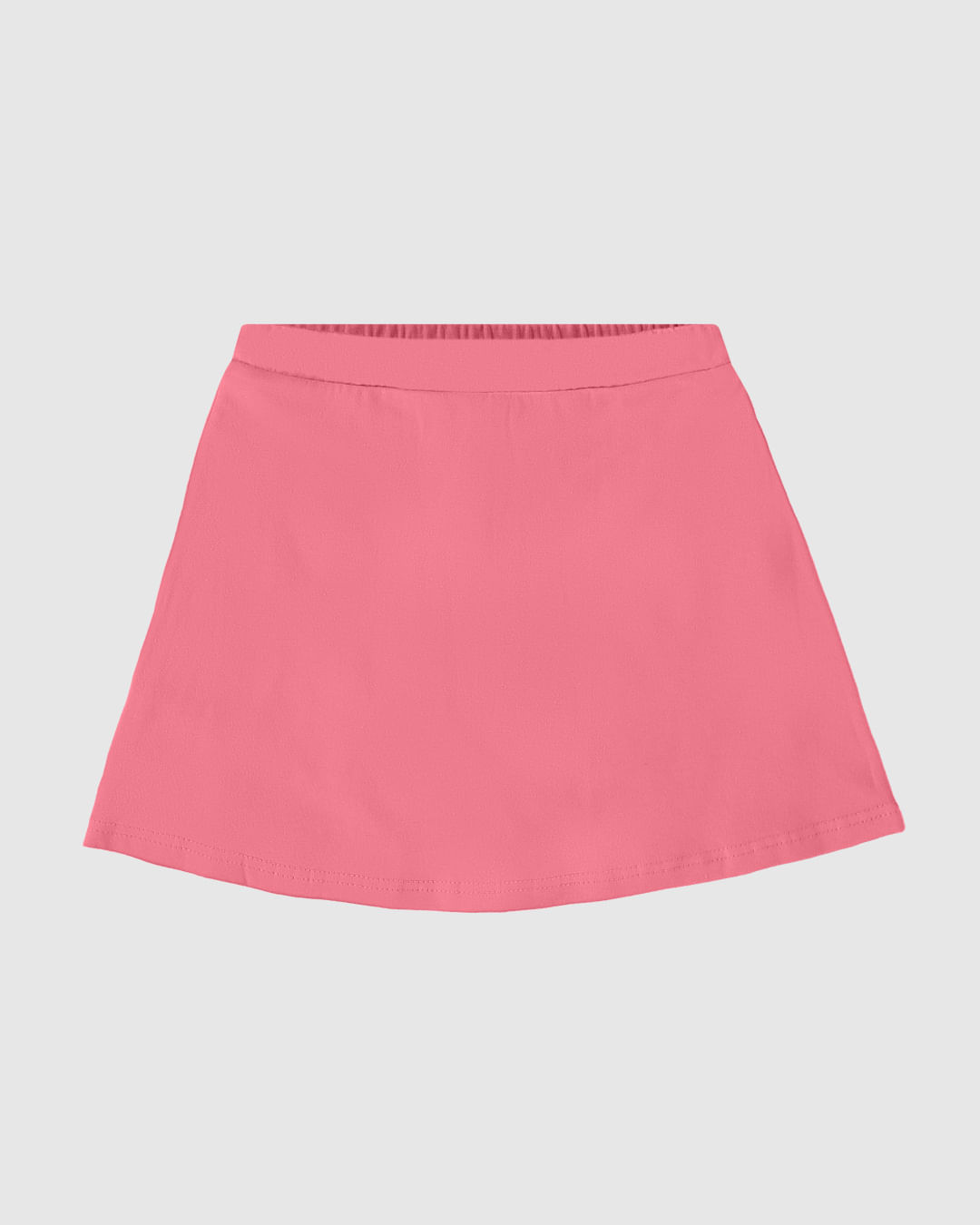 Saia Shorts Infantil Menina Cós Elástico Em Algodão Malwee Kids - Imagem 3