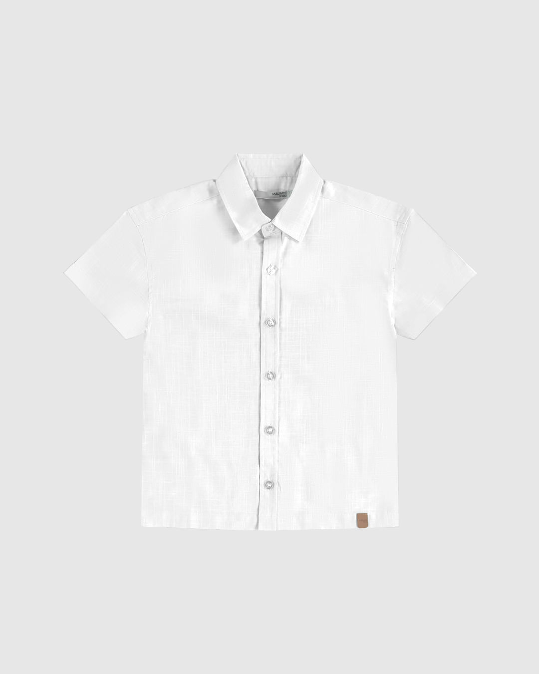 Camisa Infantil Menino Manga Curta Em Algodão Texturizado Malwee Kids - Imagem 20
